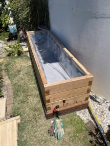 raised garden bed bespoke peregian